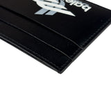 Balenciaga Black Leather Logo Card Holder