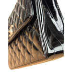 Chanel Vintage Black Quilted Leather Flap Bag 1996