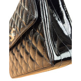 Chanel Vintage Black Quilted Leather Flap Bag 1996