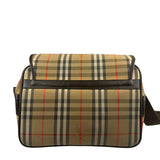 Burberry Vintage Beige/Dark Brown House Shoulder Bag