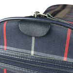 Burberry Blue Nova Check Vintage Boston Bag