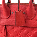 Louis Vuitton Red Monogram Empreinte Mini Pont-Neuf Two-Way Tote