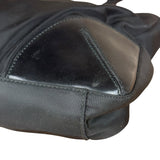 Prada Vintage Black Nylon Zip Shoulder Bag