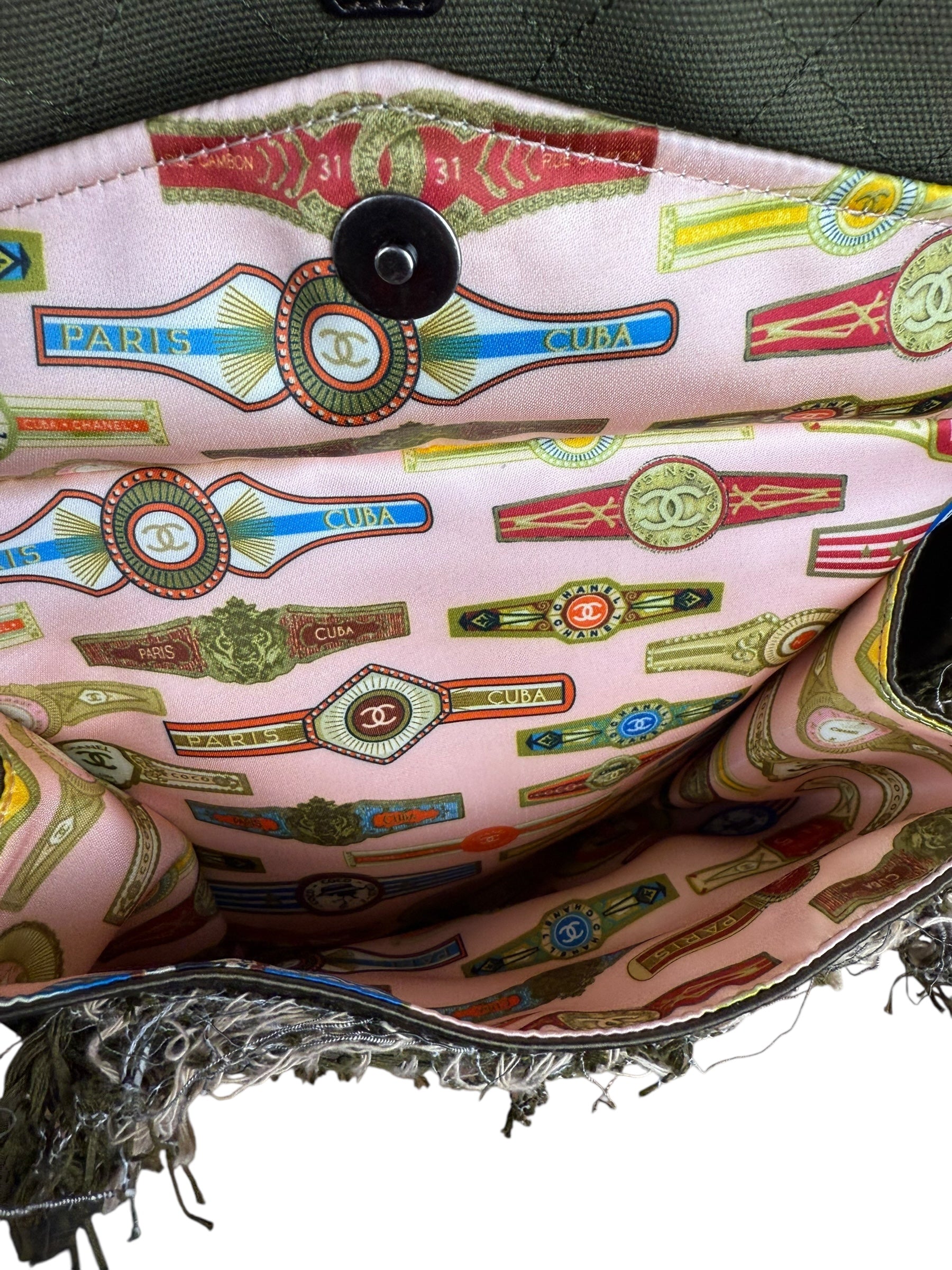 Chanel Coco Cuba Canvas Tote 2017