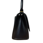Balenciaga Black Leather Hourglass XS 2Way Handbag