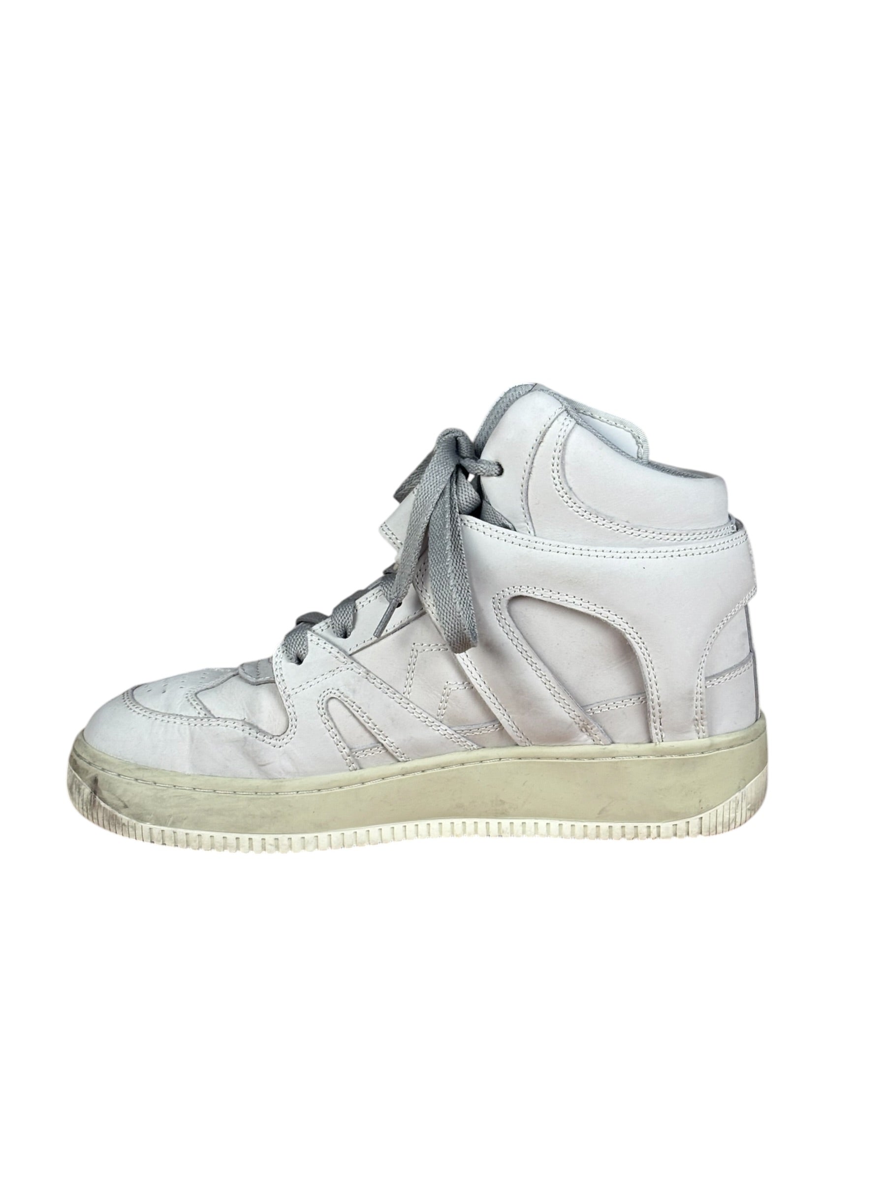 Isabel Marant Brooklee leather High-Top Sneakers