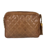 Chanel Vintage Leather Lizard Tassel Camera Case - 1987