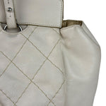 Chanel Beige Quilted Leather Tote 2009