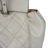 Chanel Beige Quilted Leather Tote 2009