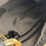 Fendi Vintage Dark Brown Zucca Chef Hobo Bag