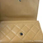 Chanel Beige/Black Cambon Bi-Fold Wallet