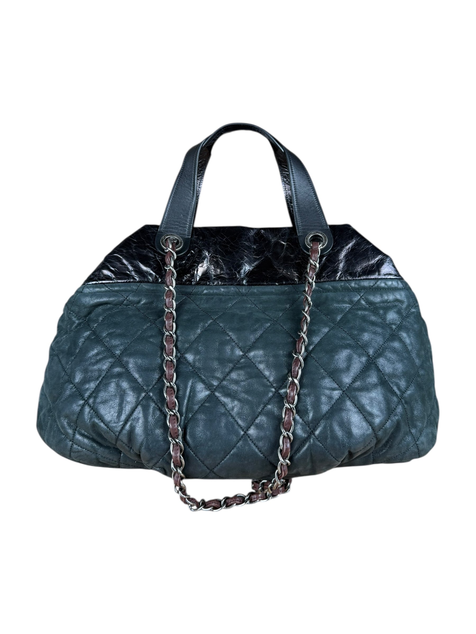 Chanel Matelasse In The Mix Leather Chain Tote '09