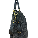 Louis Vuitton Black Denim Neo Cabby Bag