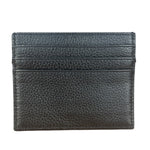 Christian Dior Black/Grey Oblique Jacquard Card Holder