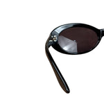 Gucci Black Oval Sunglasses ssed