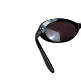 Gucci Black Oval Sunglasses ssed