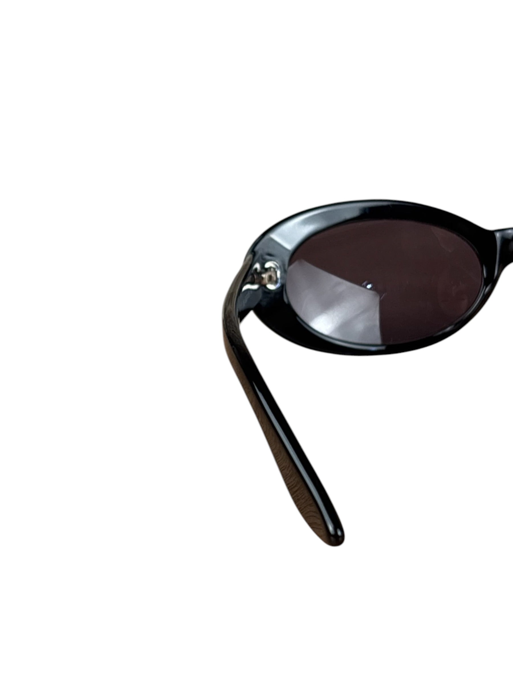 Gucci Black Oval Sunglasses ssed