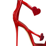 Giuseppe Zanotti Red Heart Heels