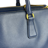 Prada Navy Saffiano Leather Galleria Tote