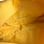 Prada Vintage Nylon Yellow Pochette