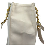 Chanel Vintage Beige Leather Timeless Tote 1996