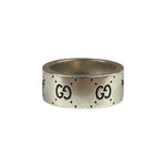 Gucci x Adidas GG Engraved Wide Ring