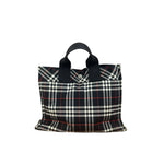 Burberry Blue Label Multicolor House Check Tote Bag