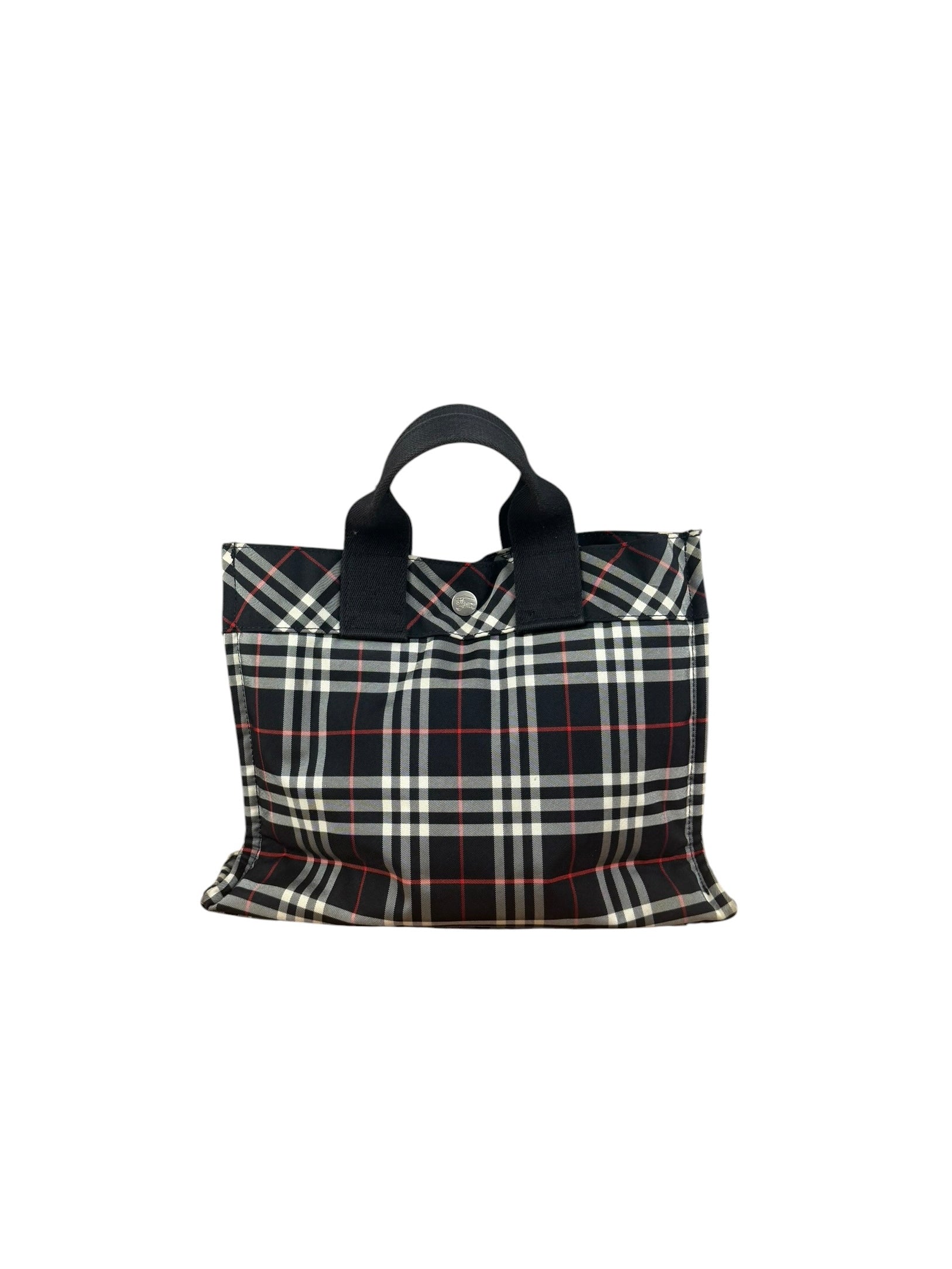 Burberry Blue Label Multicolor House Check Tote Bag