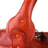 Chloé Vintage Red Leather Paddington Bag (Broken Lock