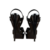 Saint Laurent Tribute Patent Leather Black Heels