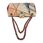 Chanel Map of Paris Quilted Print CC Chain Handbag 2005