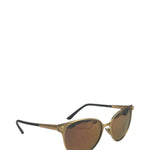 Versace MOD 2158 Black/Gold Mirrored Sunglasses