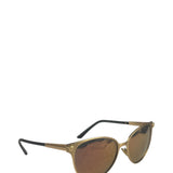 Versace MOD 2158 Black/Gold Mirrored Sunglasses