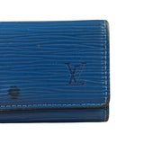 Louis Vuitton Blue Epi Keyholder