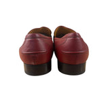Gucci HA HA HA Red Leather Loafers