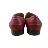 Gucci HA HA HA Red Leather Loafers