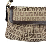 Fendi Zucca Chef Flap Shoulder Bag