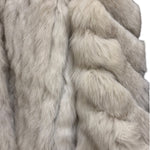 Vintage Saga Ivory/White Fox Fur Coat