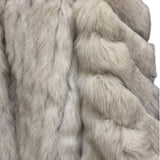 Vintage Saga Ivory/White Fox Fur Coat