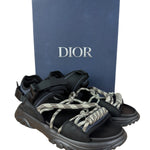 Christian Dior Black/Gray H-town Sandal