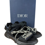 Christian Dior Black/Gray H-town Sandal