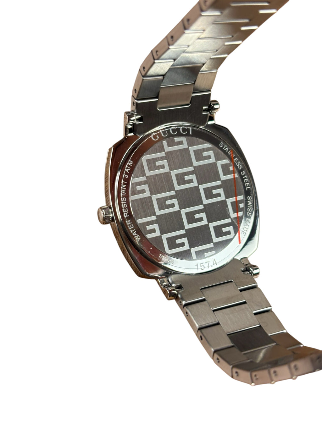 Gucci 157.4 Grip Stainless Steel Watch