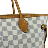 Louis Vuitton Neverfull MM Damier Azure Rose Interior w/ Pouch