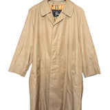 Burberry Vintage Beige Nylon Trench Coat