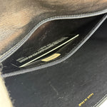Chanel Black Diamond Stitch CC Timeless Chain Flap Bag '89-'91