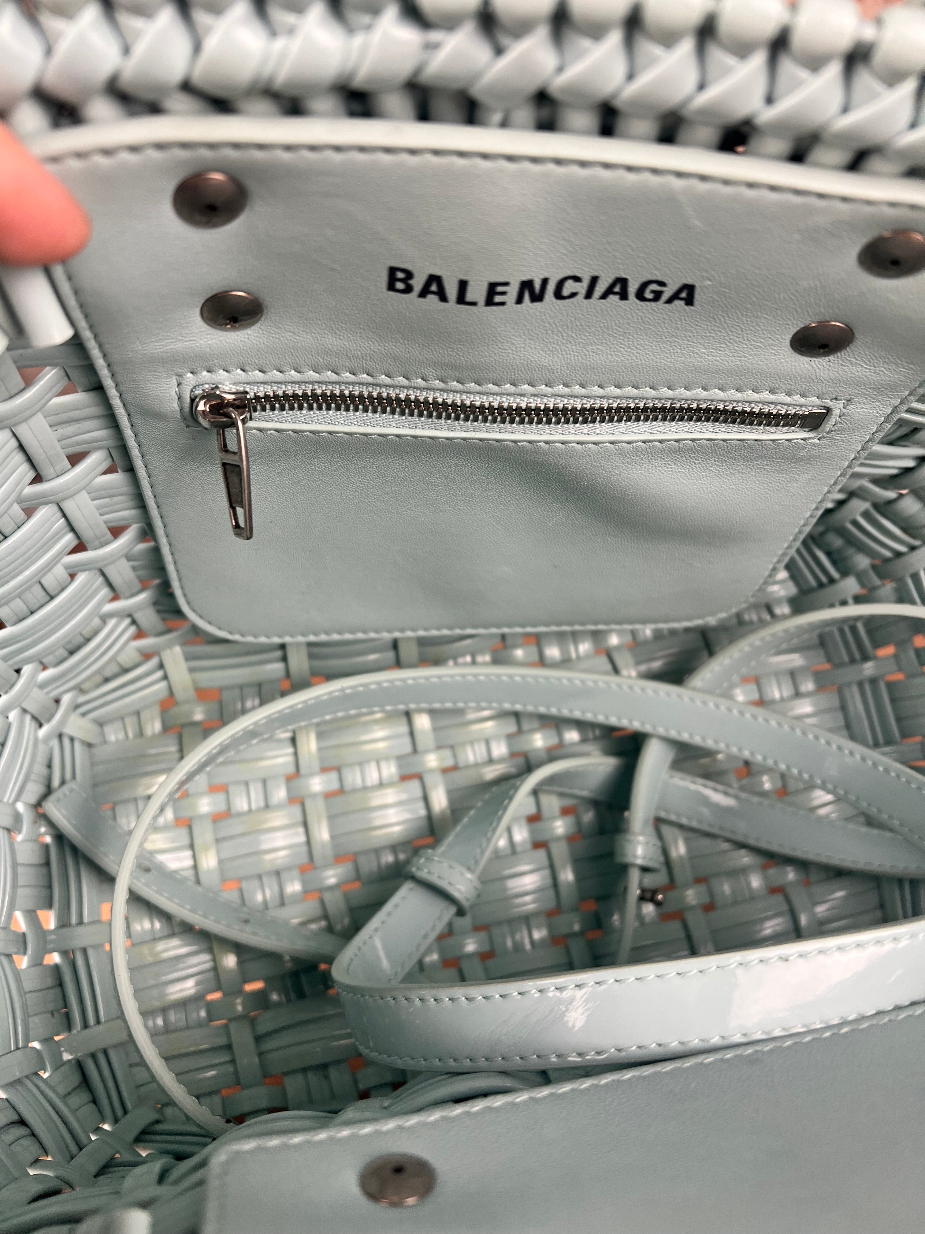 Balenciaga Blue Medium Le Bistro Bag