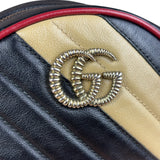 Gucci Multicolor Leather Azalea Marmont Round Crossbody