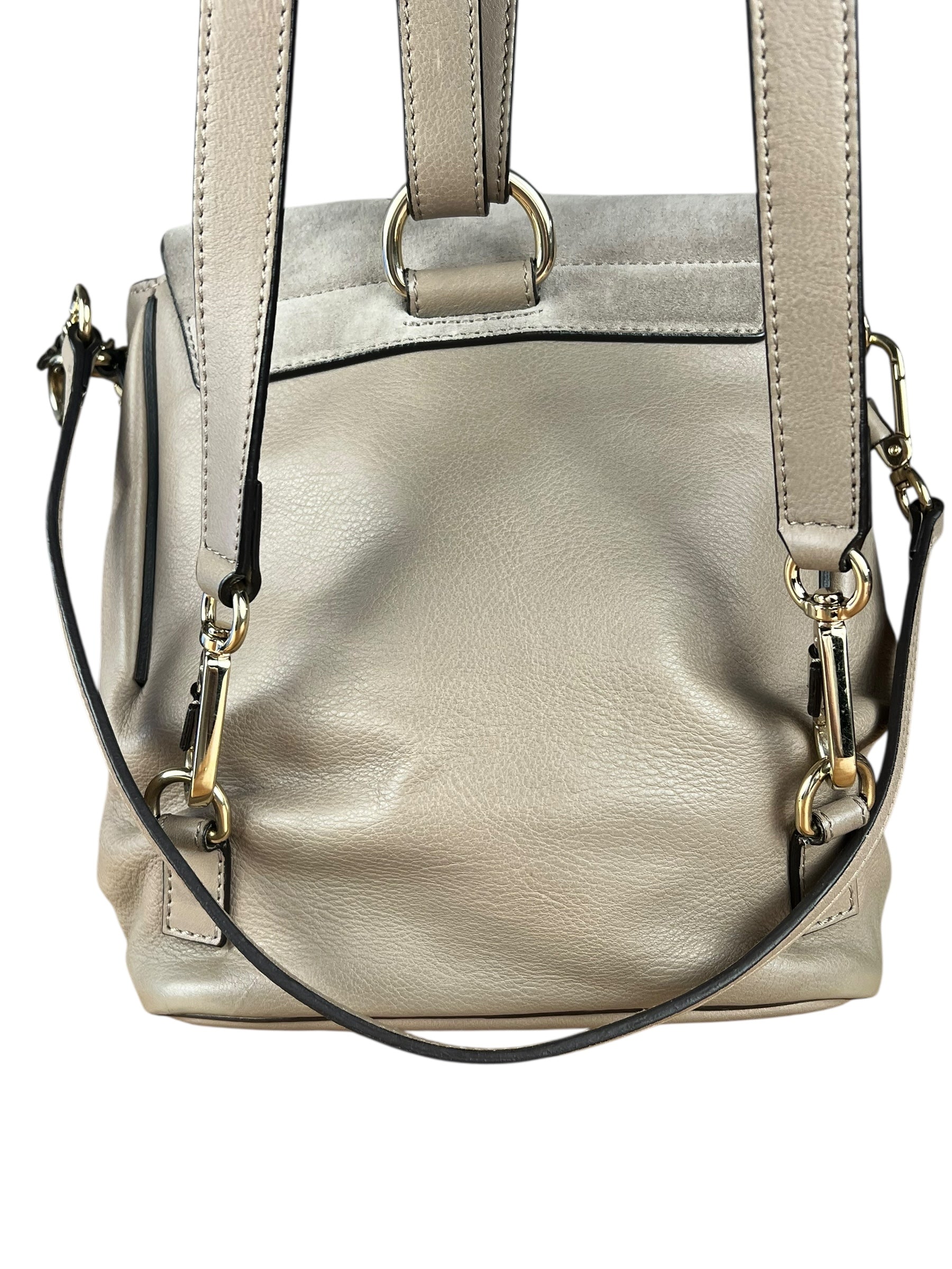 Chloe Faye Leather/Suede Backpack