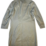 Burberry Vintage Khaki Plaid Lined Coat