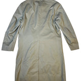 Burberry Vintage Khaki Plaid Lined Coat